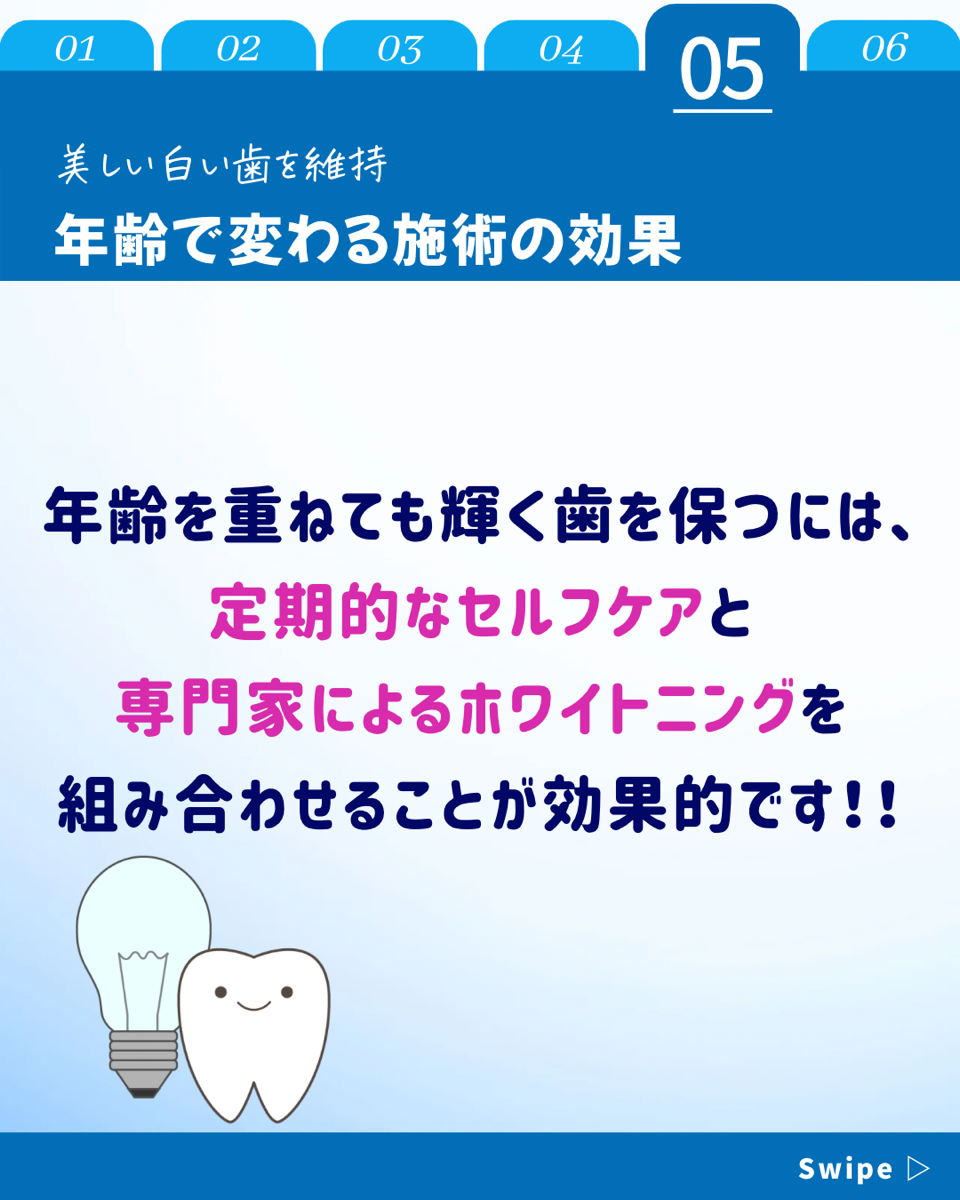 【ホワイトニングカフェ六本木店】年齢で変わる施術の効果とは？