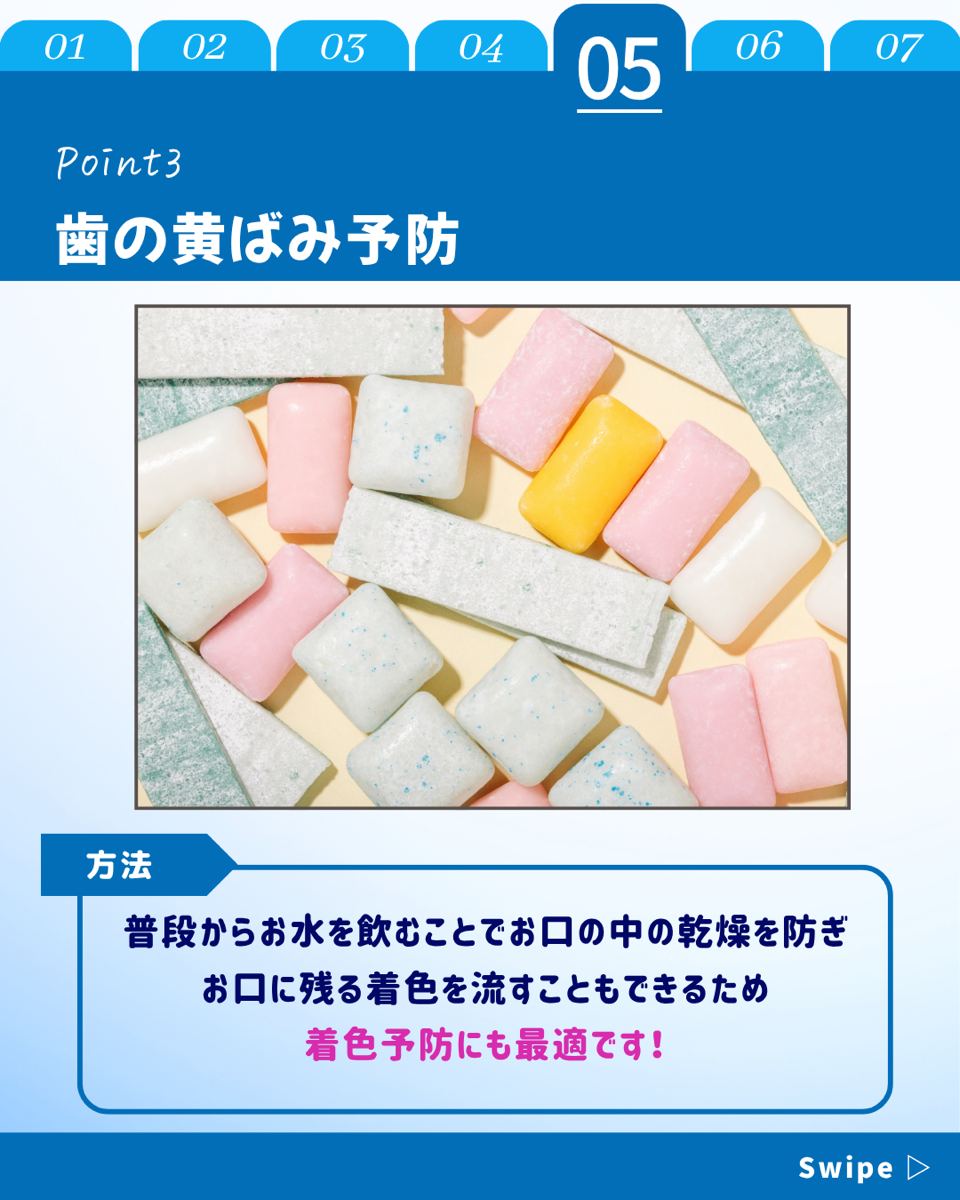 【ホワイトニングカフェ六本木店】水分補給とホワイトニングの関係性