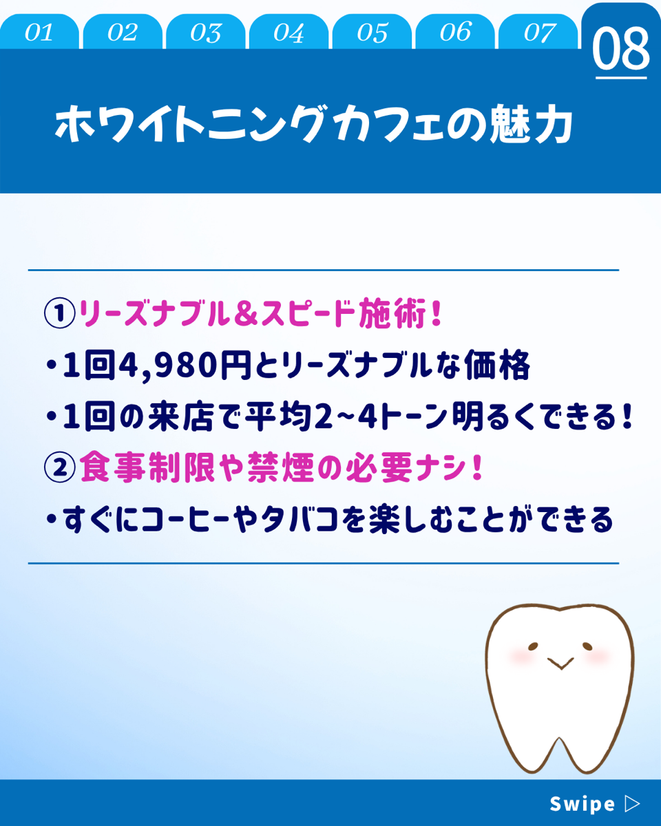 【ホワイトニングカフェ六本木店】親知らず抜歯後のホワイトニング❓